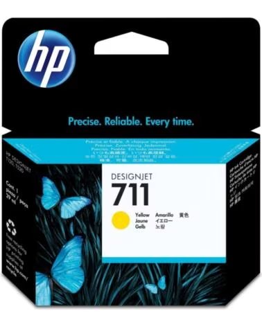 HP Cartucho de Tinta Original nº711- Amarillo