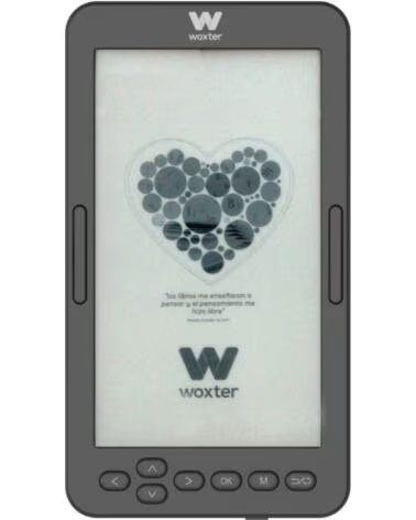 WOXTER Libro Electronico Ebook Scriba 195 S- 4 7- Tinta Electronica- Negro