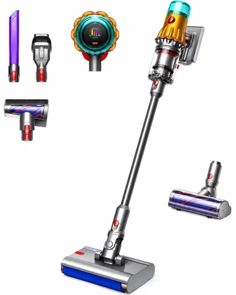 DYSON Aspirador Escoba con bateria V12s Detect Slim Submarine- 140W- Autonomia 60 Min