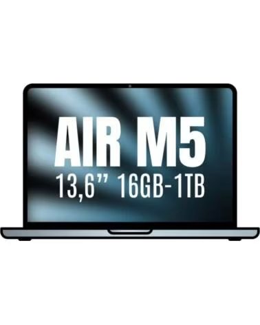 APPLE MACBOOK AIR 15,6" M5 16GB 1TB SSD AZUL