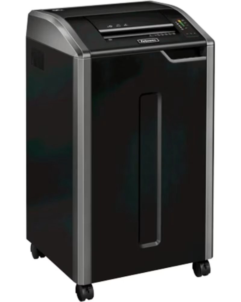 FELLOWES Destructora 425i- Corte en Tiras de 5 8mm- Negra