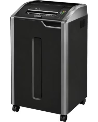 FELLOWES Destructora 425HS- Corte en Particulas de 1 x 5mm- Negra