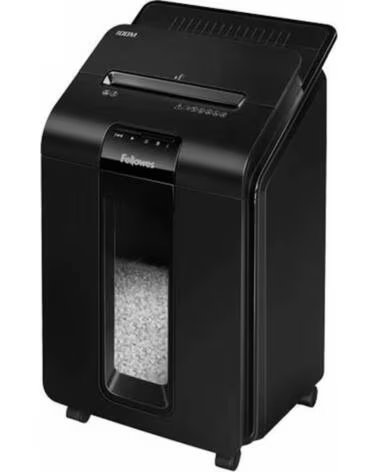FELLOWES Destructora AutoMax 100M- Microcorte de 4 x 10mm- Negra
