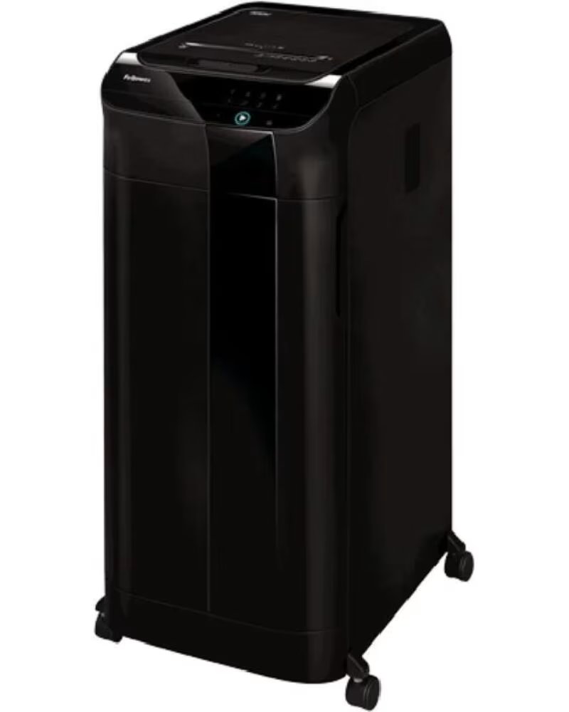 FELLOWES Destructora AutoMax 600M- Microcorte de 2 x 12mm- Negra