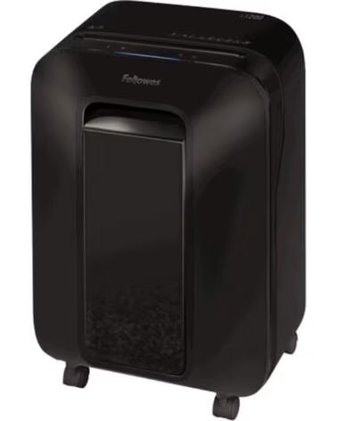 FELLOWES Destructora LX200- Minicorte de 4 x 12mm- Negra