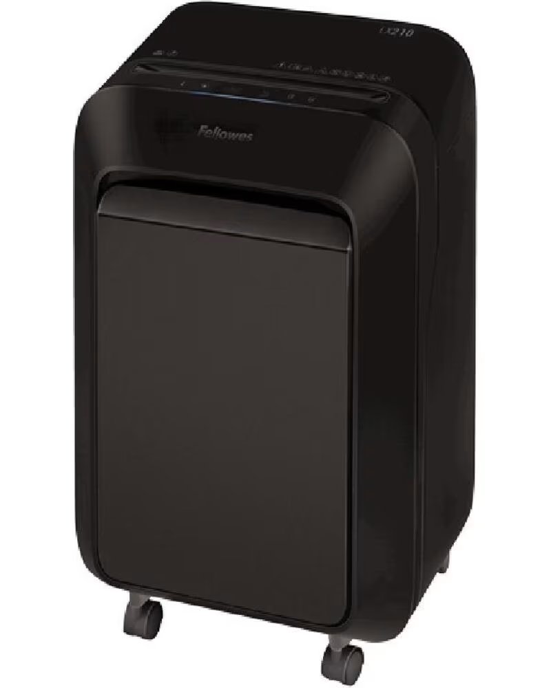 FELLOWES Destructora LX210- Minicorte de 4 x 12mm- Negra