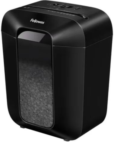 FELLOWES Destructora LX41- Minicorte de 4 x 12mm- Negra