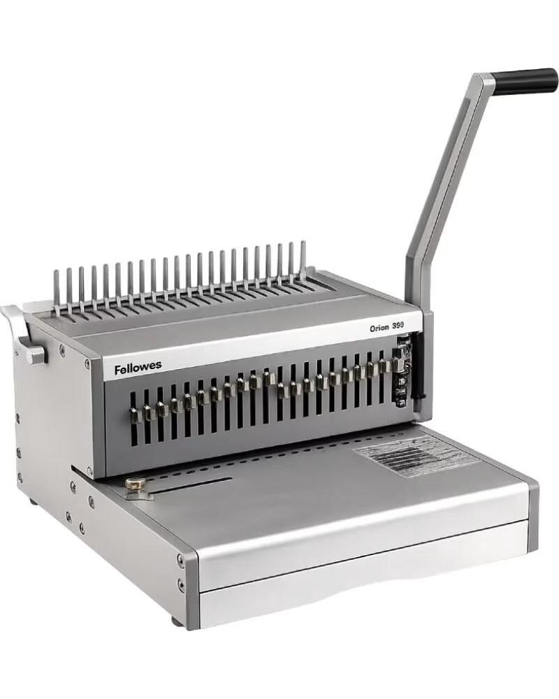 FELLOWES Encuadernadora de Canutillo Orion- Plata