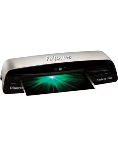FELLOWES Plastificadora Neptune 3 A3- hasta A3 y 175 Micras- Plata y Negra