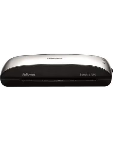 FELLOWES Plastificadora Spectra A4- hasta A4 y 125 Micras- Negra y Gris