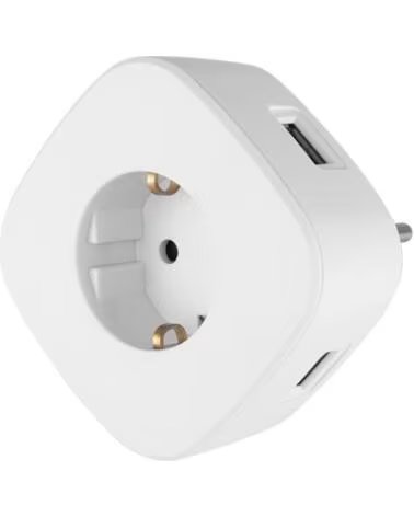 ORBEGOZO Enchufe EN 1500- 1 Toma Schuko- 3 Tomas USB