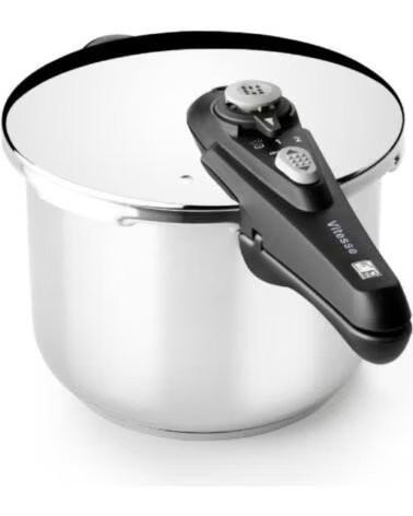 BRA PANELA DE PRESSAO VITESSE A185104 24 CM 9 L ACO INOXIDAVEL INDUCAO