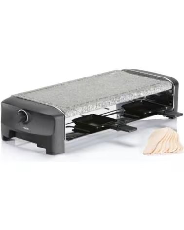 PRINCESS Parrilla Stone Raclette Party 162830- 1300W- Tamano 450210mm