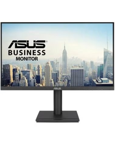 ASUS Monitor Profesional VA27DQFS 27- Full HD- Multimedia- Regulable en altura- Negro