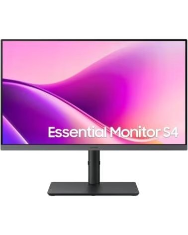SAMSUNG Monitor Profesional Essential Monitor S4 S43UF S24F434UAU- 24- Full HD- Regulable en altura- Negro