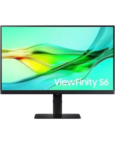 SAMSUNG Monitor Profesional ViewFinity S6 S60UD S27D604UAU 27- QHD- Regulable en Altura- Negro