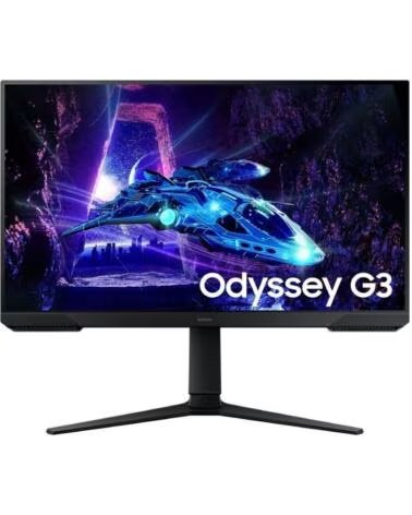 SAMSUNG Monitor Gaming Odyssey G3 S27DG300EU- 27- Full HD- 1ms- 180Hz- VA- Regulable en altura- Negro