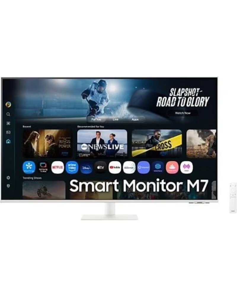 SAMSUNG Smart Monitor M7 S32FM701UU 32- 4K- Multimedia- Smart TV- Blanco