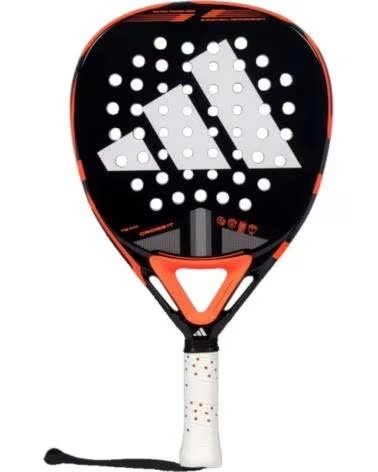 ADIDAS Pala de Padel Cross It Team 3 4 2025- Negra y Naranja