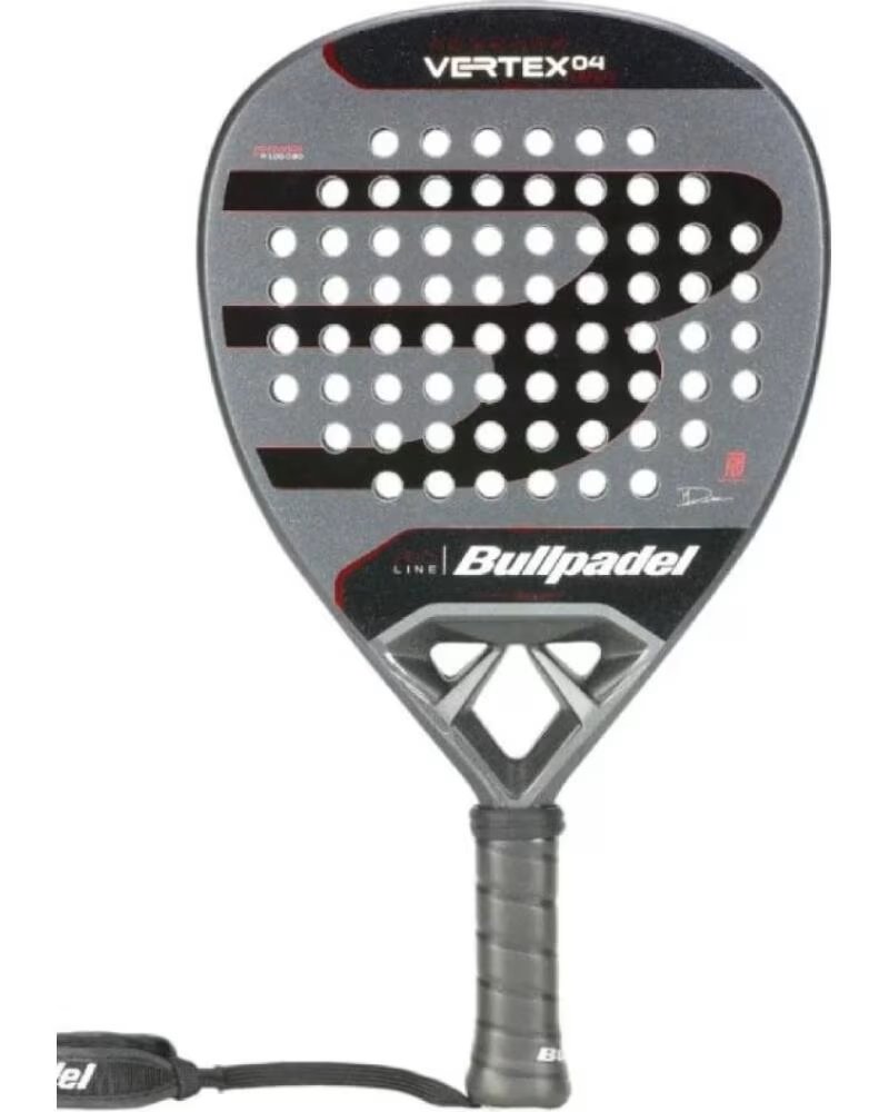 BULLPADEL Pala de Padel Vertex Comfort 04 Pro Line 2025 Di Nenno- Gris