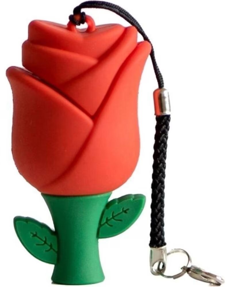 TECH ONE CLÉ USB 32GO 20 DESIGN ROSE ROUGE
