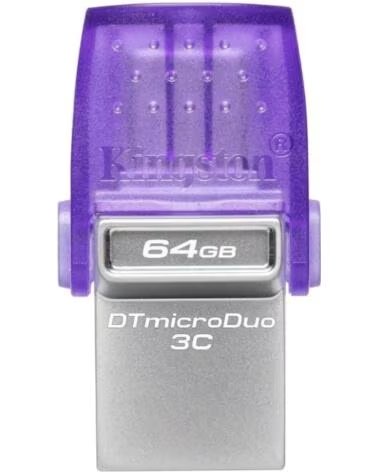 KINGSTON Pendrive 64GB DataTraveler microDuo 3C USB 3 2