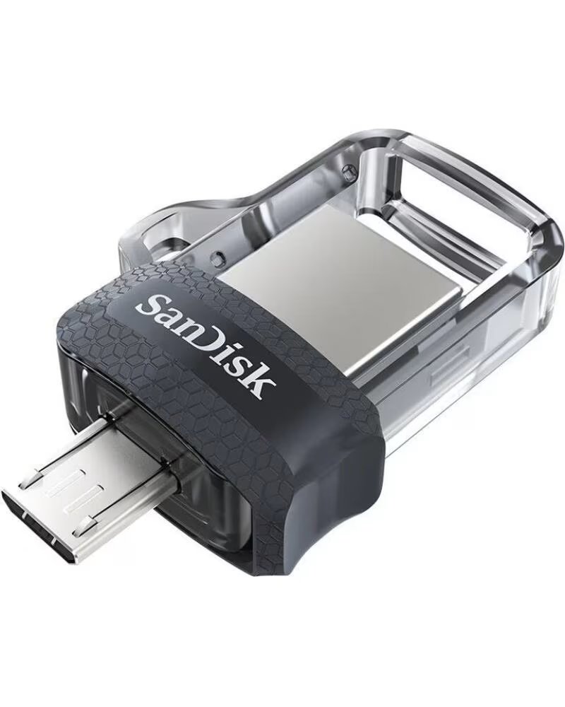 SANDISK Pendrive 64GB Dual m3 0 Ultra USB 3 0- MicroUSB