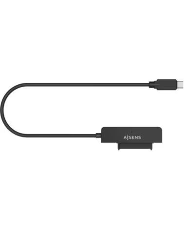 AISENS Adaptador para Discos Duros 2 5 ASE-25C04B- USB Tipo-C 3 1 Macho - SATA