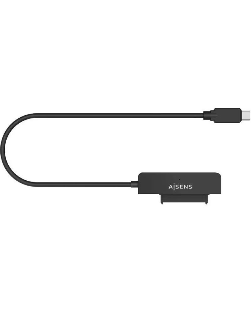 AISENS Adaptador para Discos Duros 2 5 ASE-25C04B- USB Tipo-C 3 1 Macho - SATA