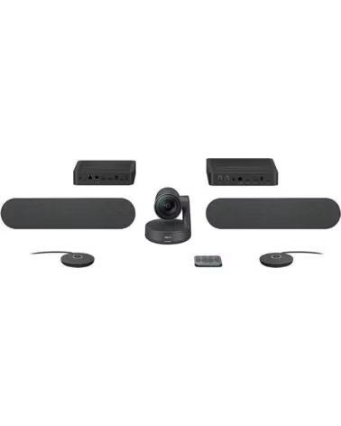 LOGITECH SISTEMA DE VIDEOCONFERÊNCIA RALLY PLUS CAMPO DE VISÃO 82° 4K