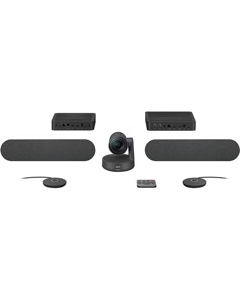 LOGITECH SISTEMA DE VIDEOCONFERÊNCIA RALLY PLUS CAMPO DE VISÃO 82° 4K