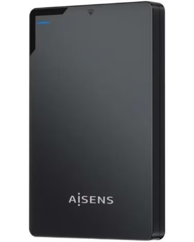 AISENS Caja Externa para Disco Duro de 2 5 ASE-2520B- USB 3 1- Sin tornillos