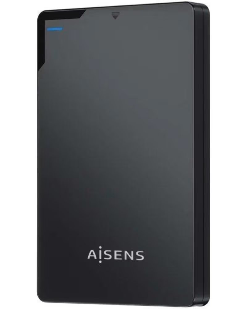 AISENS Caja Externa para Disco Duro de 2 5 ASE-2520B- USB 3 1- Sin tornillos