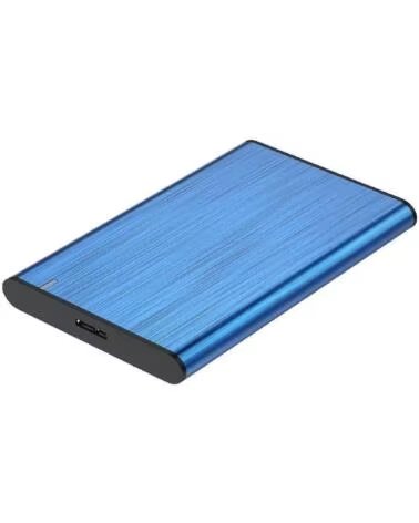 AISENS Caja Externa para Disco Duro de 2 5 ASE-2525BLU- USB 3 1- Sin tornillos