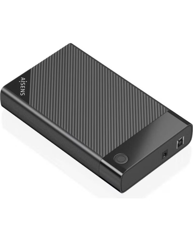 AISENS Caja Externa para Disco Duro de 3 5 ASE-3529B- USB 3 1- Sin tornillos