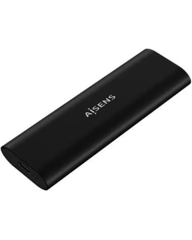 AISENS Caja Externa para Disco SSD M 2 SATA-NVMe ASM2-014B- USB 3 2- Sin tornillos