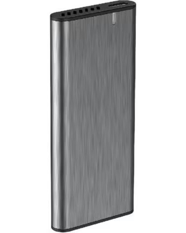 AISENS Caja Externa para Disco SSD M 2 SATA ASM2-007GRY- USB 3 1 Gen1- Sin Tornillos