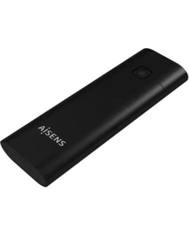 AISENS Caja Externa para Disco SSD M 2 NVMe ASM2-020B- USB 3 2 Gen2- Sin Tornillos