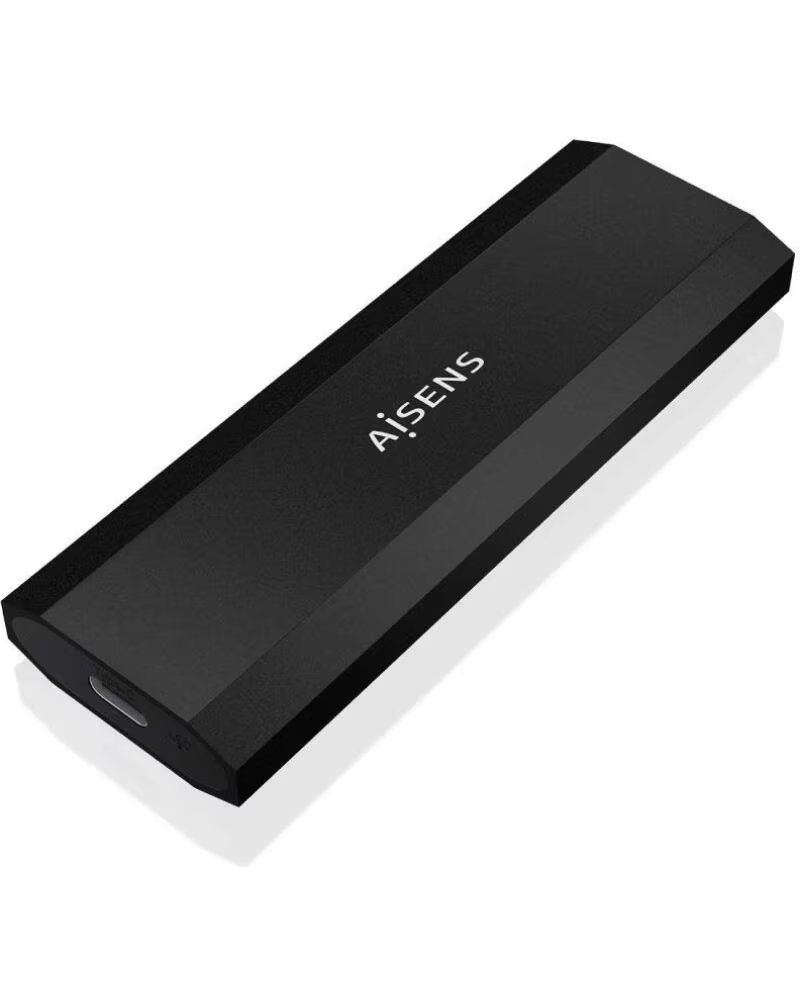 AISENS Caja Externa para Disco SSD M 2 NVMe ASM2-028B- USB 3 2- Sin tornillos