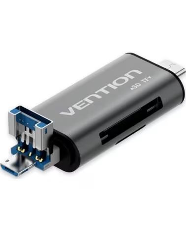 VENTION Lector de Tarjetas Externo CCHH0- USB 3 0