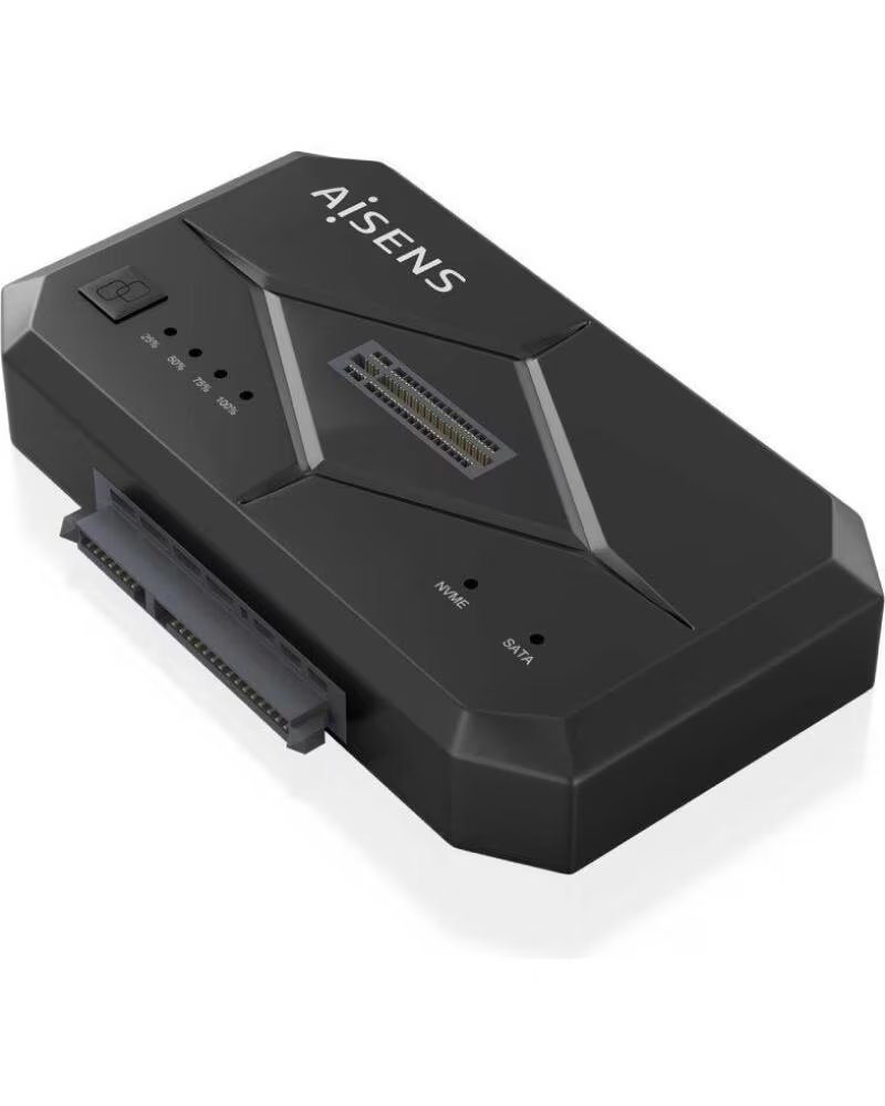 AISENS Docking Station para SSD M2 SATA-NVMe ASDS-M2SATA04B