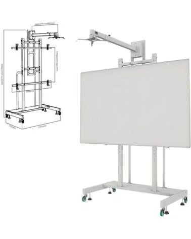 APPROX Soporte para Pizarra Interactiva appIBSTD- 80-120