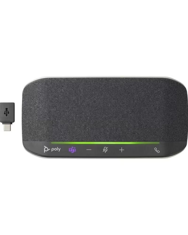 POLY Altavoz Portatil para Conferencias Sync 10 para Microsoft Teams- USB- Negro