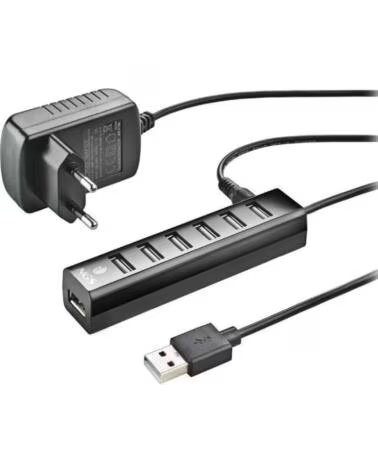 NGS Hub USB 2 0 con Alimentacion Externa IHUB7 Tiny- 7xUSB