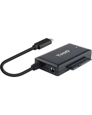 TOOQ Adaptador para Discos Duros 2 5-3 5 TQHDA-02C- USB Tipo-C Macho - SATA