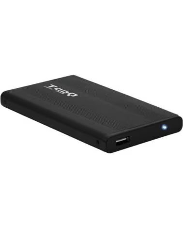 TOOQ Caja externa tqe - 2510b hdd - ssd 2 5 pulgadas 9 5mm sata usb 2 0 negra