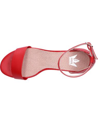 Sandalias de Mujer MTNG 50719 GOLDEN C17853 ROJO