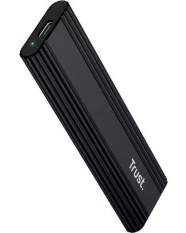 TRUST Caja Externa para Disco SSD M 2 25806- USB 3 2 Gen2- Sin tornillos