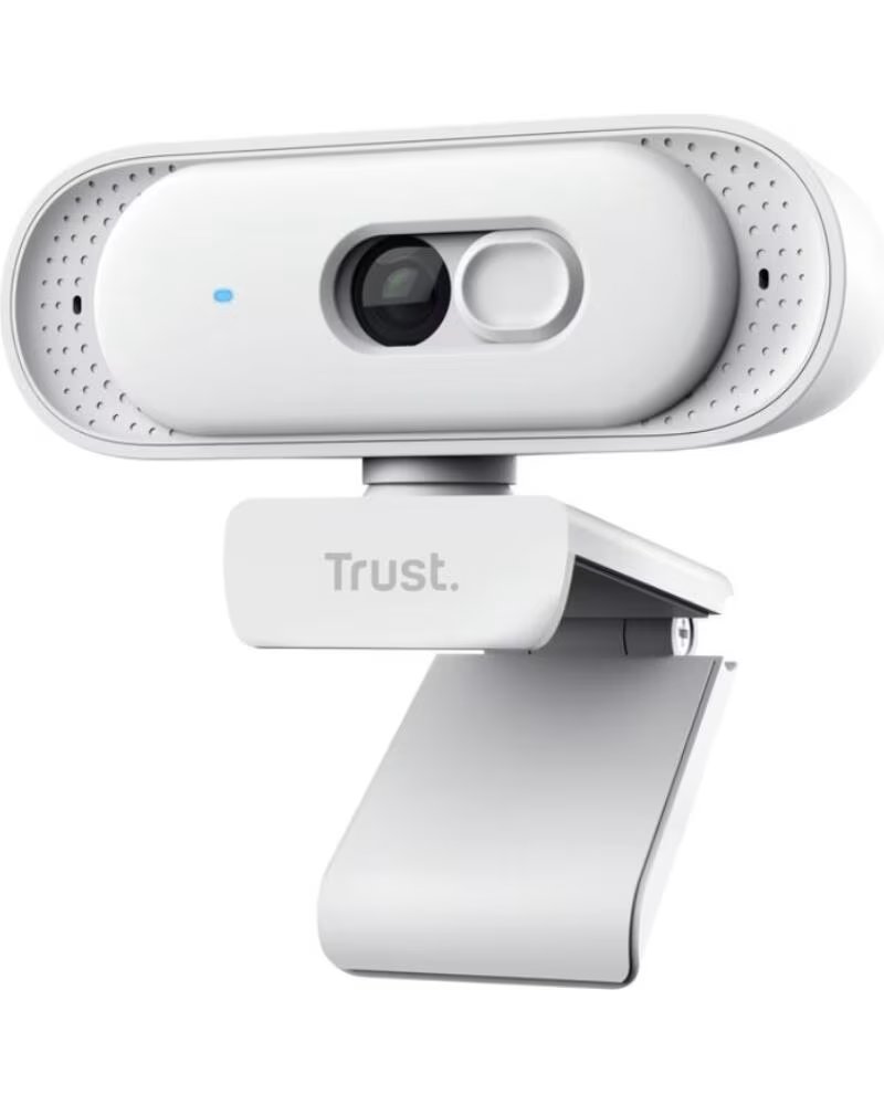 TRUST Webcam Tomar 2K 26180- 2560 x 1440 QHD- Blanca