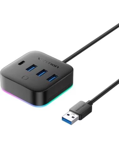 VENTION Hub USB 3 0 CHZBC- 3xUSB- 1xUSB Tipo-C- 1xUSB Tipo-C PD